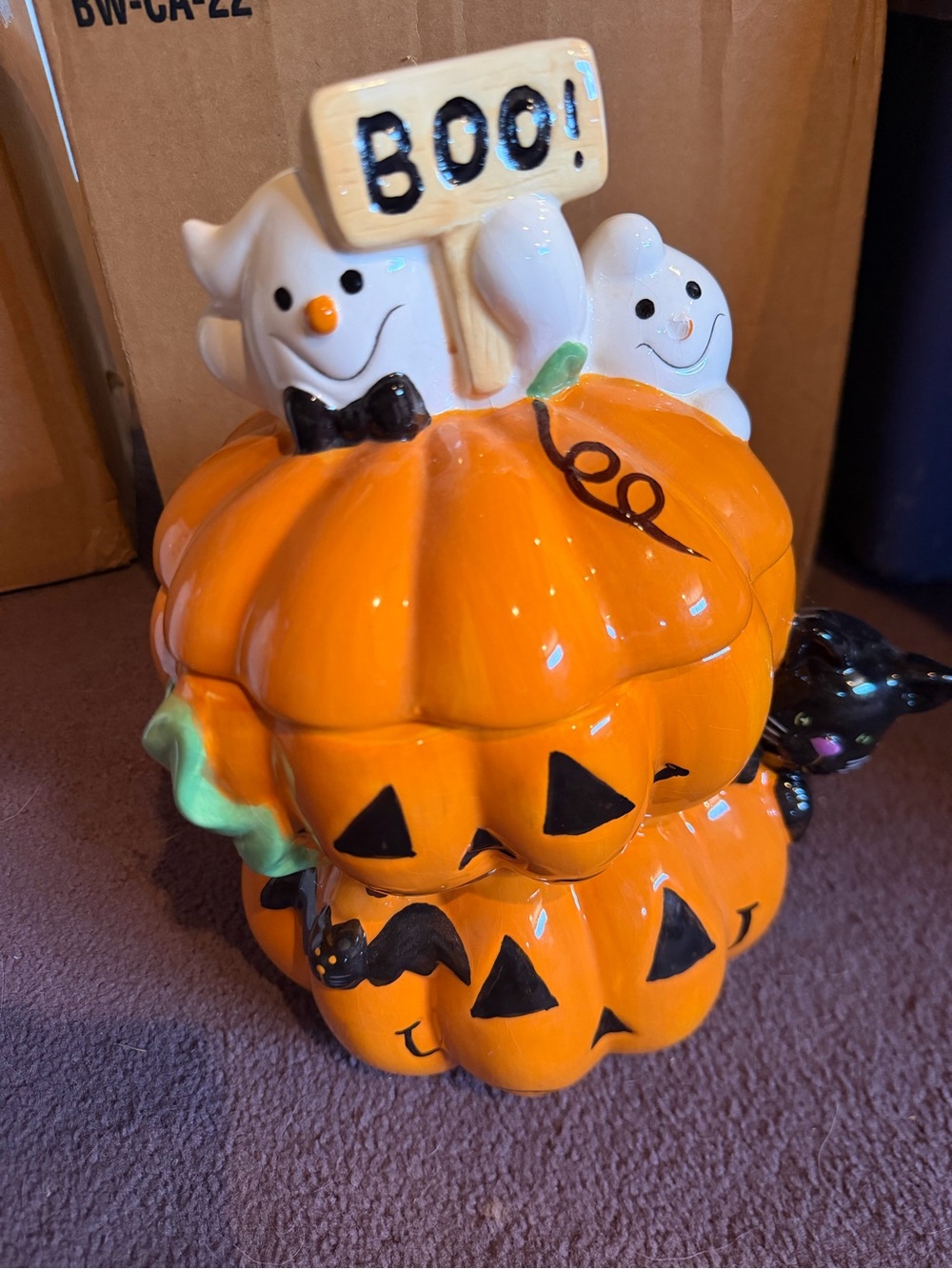 David’s Cookies Halloween Cookie Jar